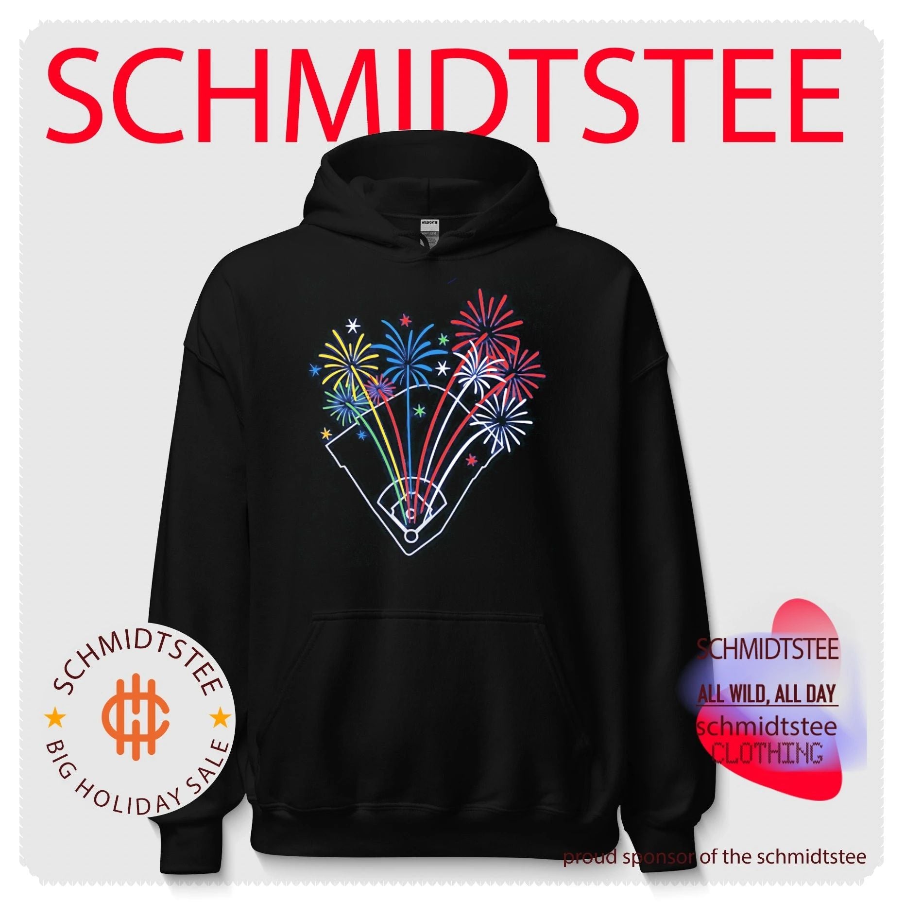 Fireworks on the 4th of July shirt