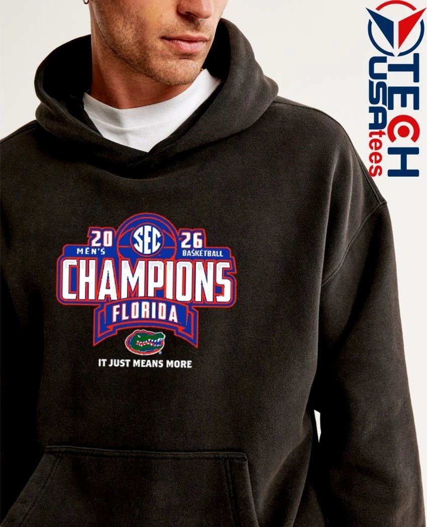 Florida Gators 2026 SEC Men’s Basketball Regular Season Champions shirt