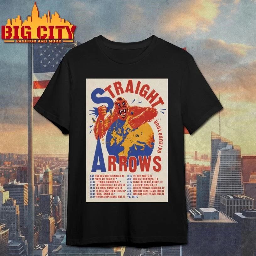 STRAIGHT ARROWS EURO UK TOUR 26 Poster Shirt