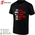 All Faster Than Dialing 911 T-shirt