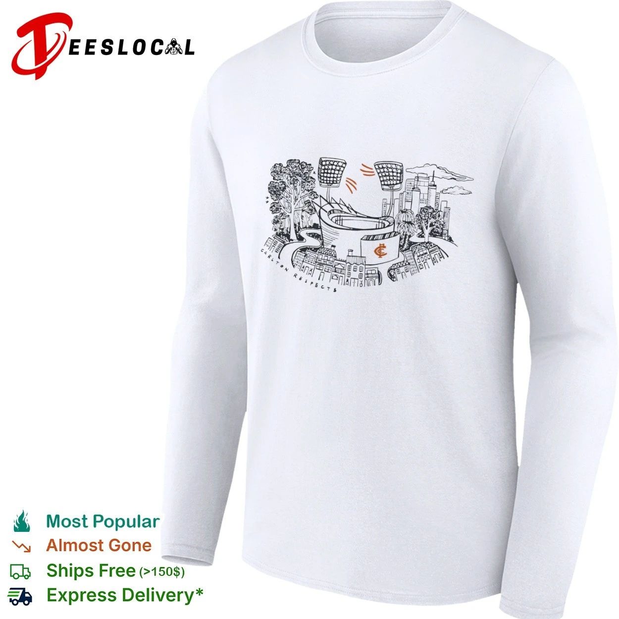 Carlton Respects For a Brighter Future The Carlton Shop T-shirt