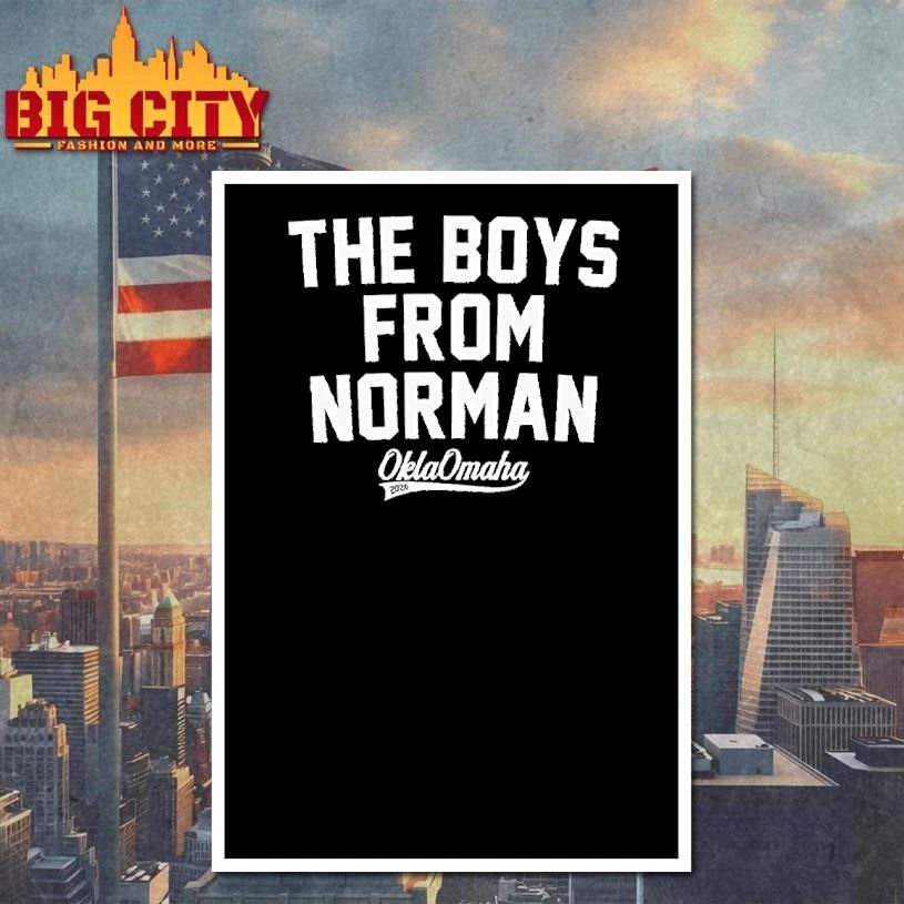 Oklahoma Sooners Baseball The Boys From Norman Sooners Pride Shirt