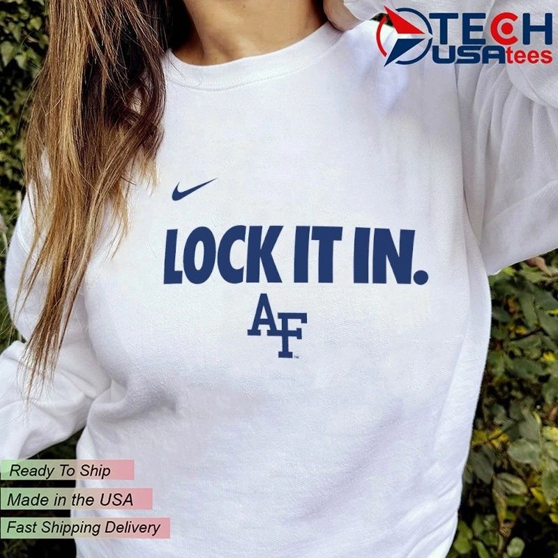 Lock it in Air Force Falcons 2026 On-Court Bench shirt