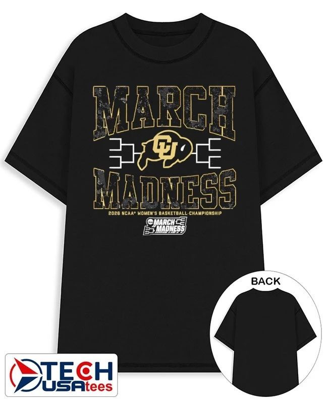 Colorado Buffaloes March Madness 2026 NCAA Women’s Basketball Championship shirt
