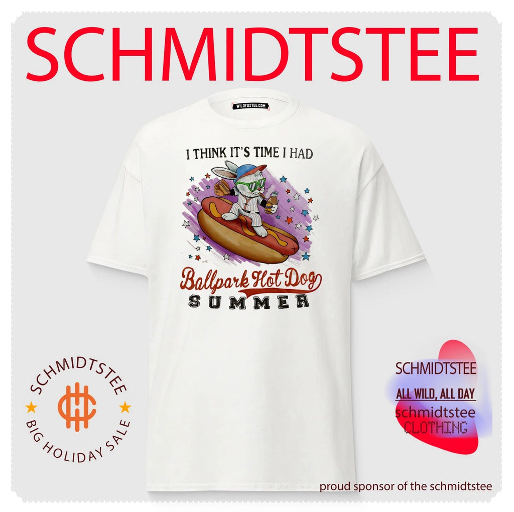 I Think It Is Time I Had a Ballpark Hot Dog Summer shirt