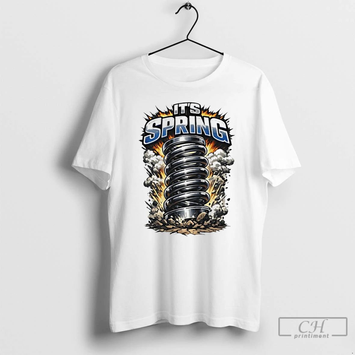 Classic Its Spring Bold Coil Graphic