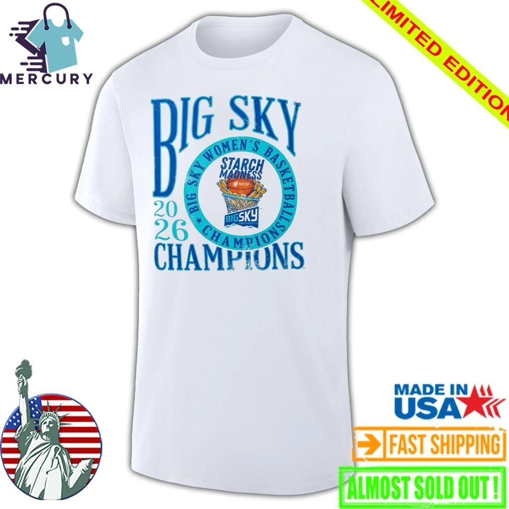 Idaho Vandals 2026 Big Sky Women’s Basketball Champions Shirt