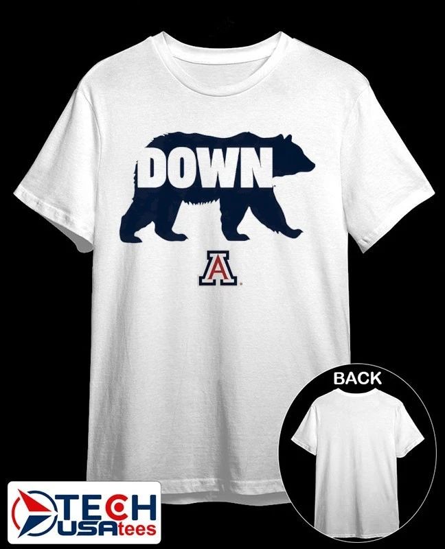 Arizona Wildcats Basketball Bear Down symbol shirt by Breakingt