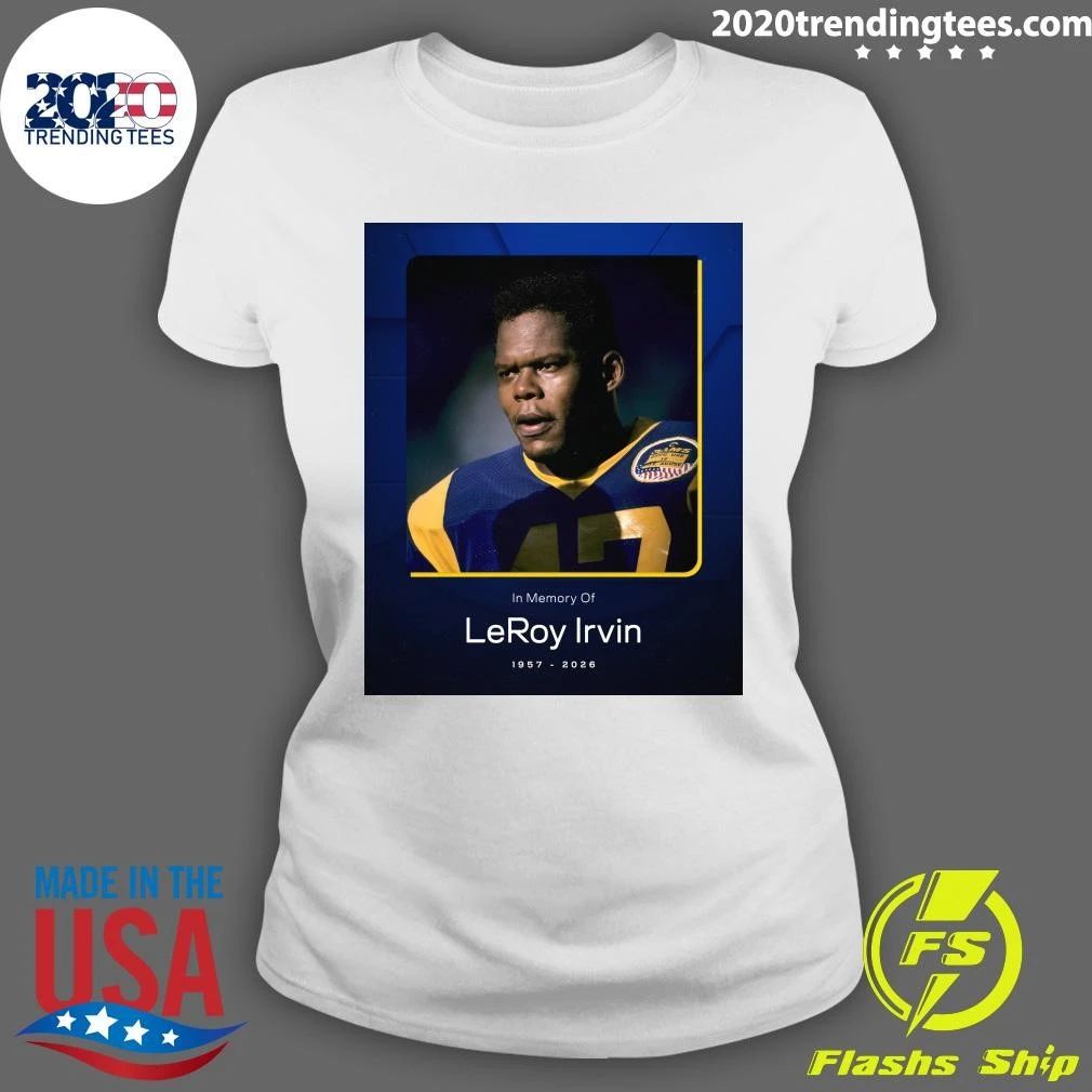 Rip LeRoy Irvin 1957-2026 Shirt