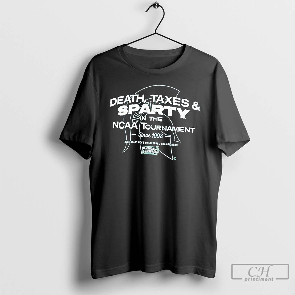 Classic Michigan State Spartans Death Taxes Sparty In The Ncaa Tournament