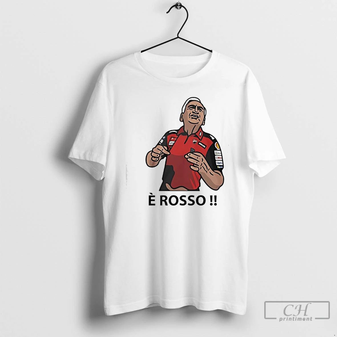 Classic E Eosso Davide Tardozzi Cartoon Portrait