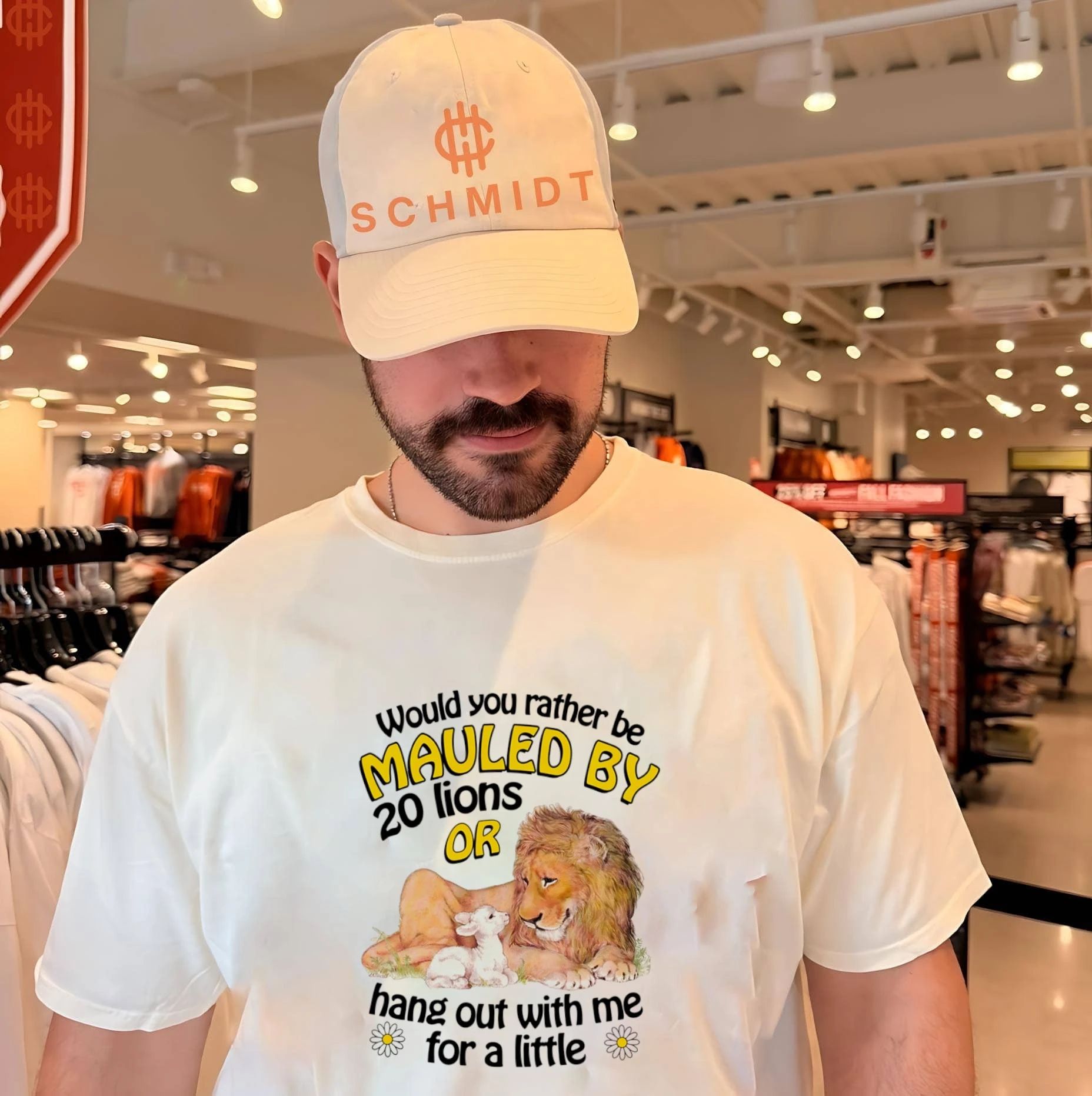 Would You Rather Be Mauled by 20 Lions or Hang Out With Me for a Little shirt