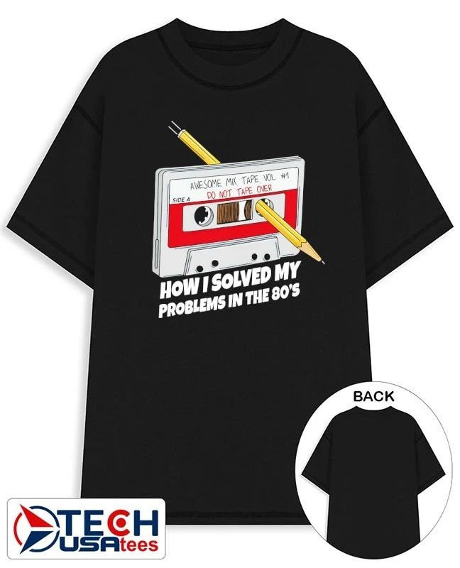 How I solved my problems in the 80’s shirt