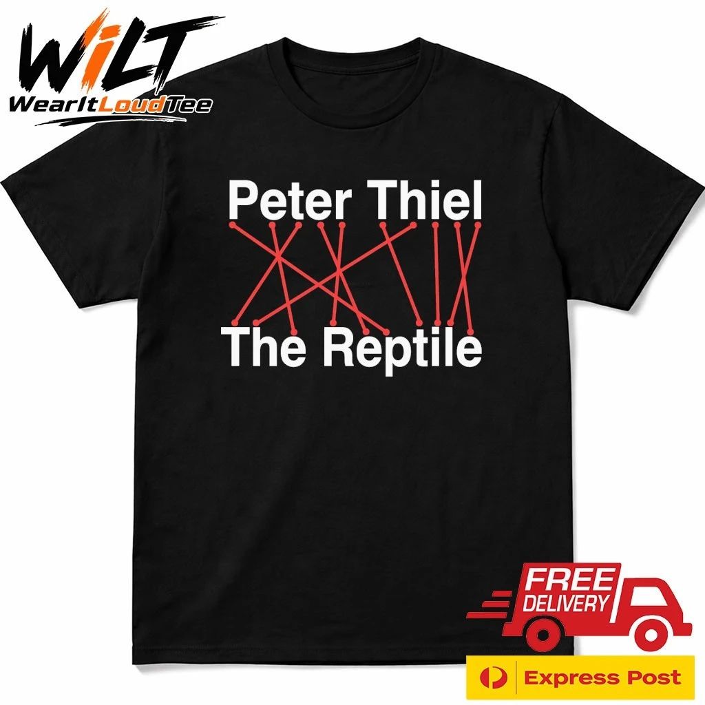 Peter Thiel The Reptile CEO Shirt