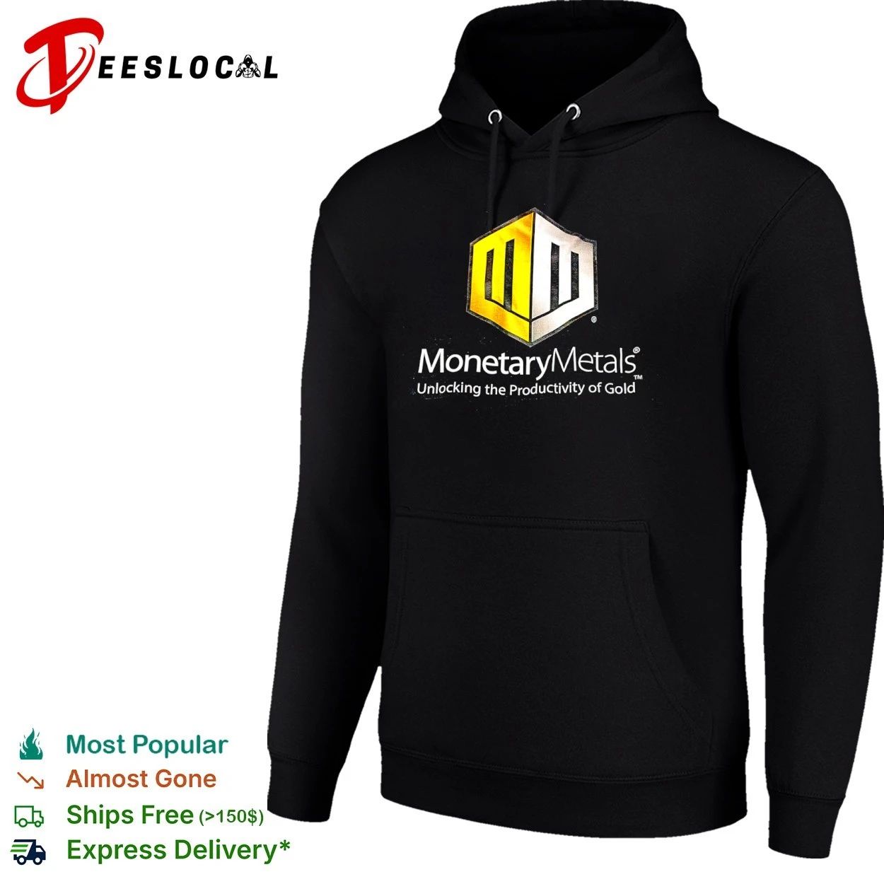 Monetary Metals Unlocking the Productivity of Gold T-shirt