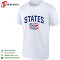 States Soccer Enthusiast USA National Team T-shirt