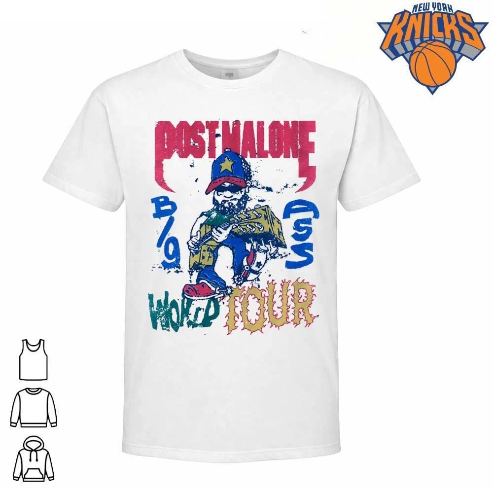 Post Malone World Tour Country Guitar Player Cartoon Illustration Shirt