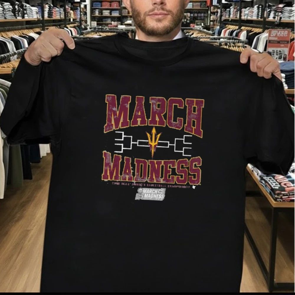 Arizona State Sun Devils WBB 2026 March Madness NCAA Men’s Basketball Championship Shirt
