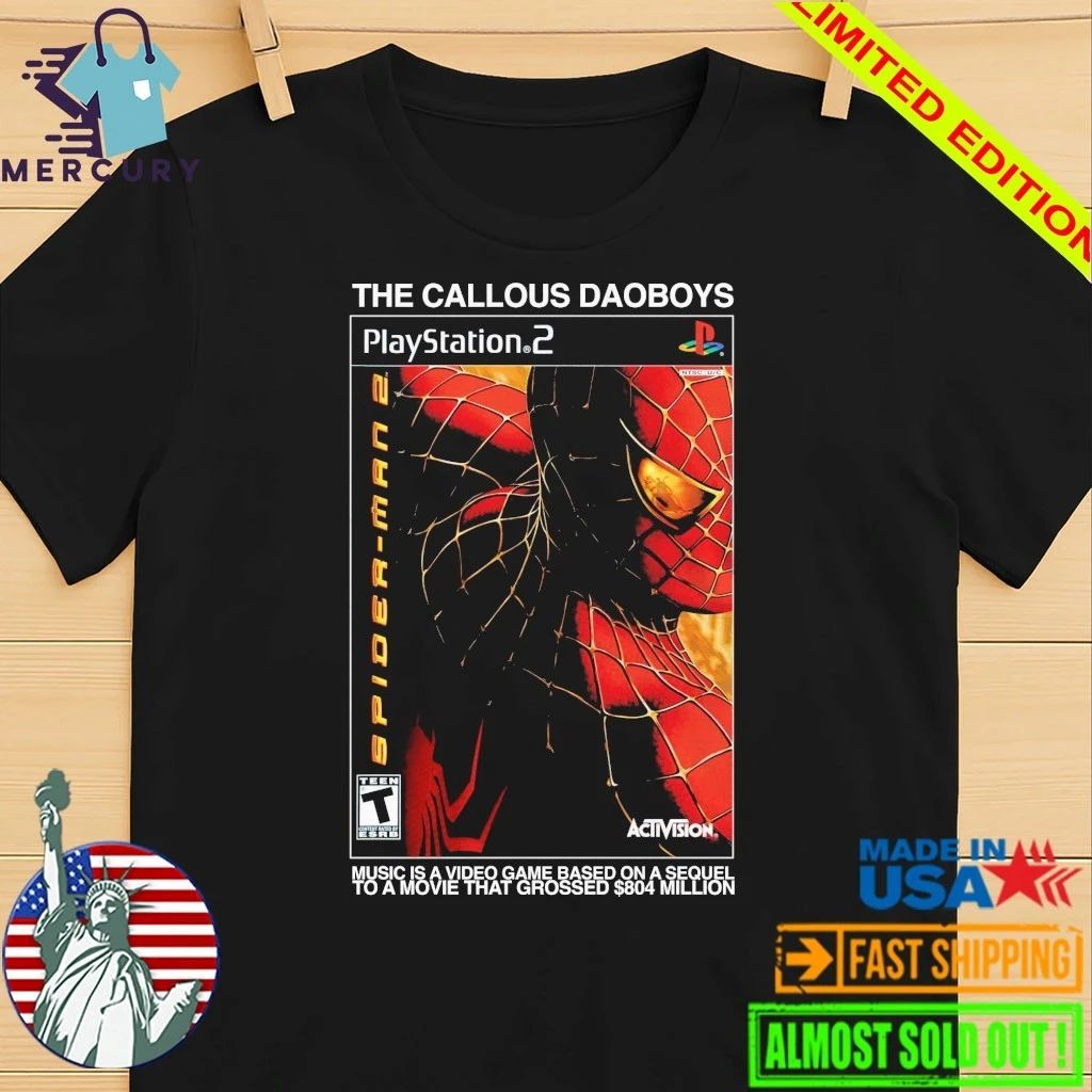 The Callous Daoboys Play Station 2 Shirt