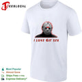 Jason Voorhees I Love Gay Sex Friday the 13th T-shirt