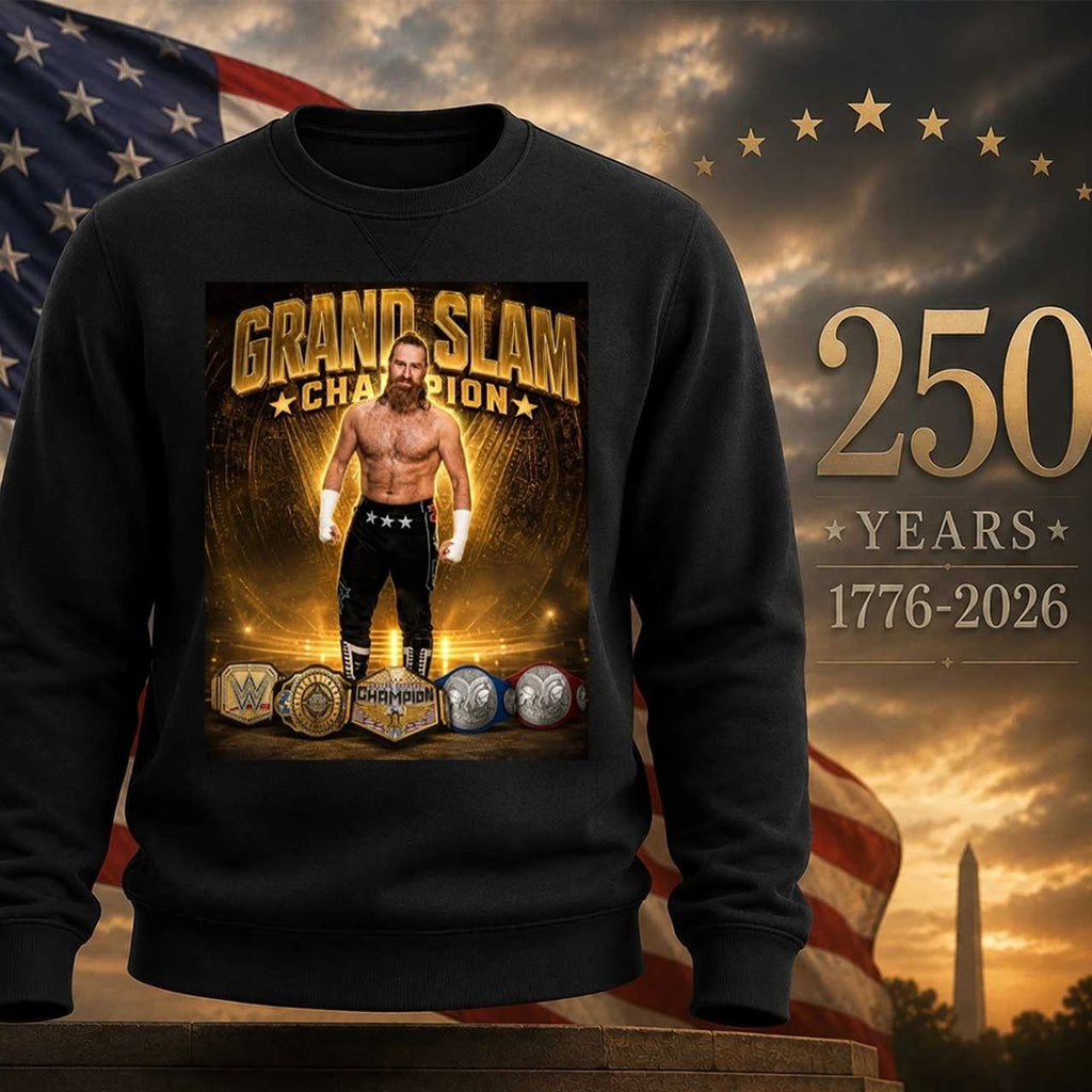 Sami Zayn Grand Slam Champion Shirt