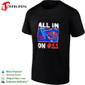 All In on #11 Kansas City Schools 2025 Cup Champions T-shirt