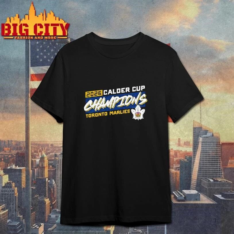 Toronto Marlies Calder Cup champions 2026 leaf T Shirt