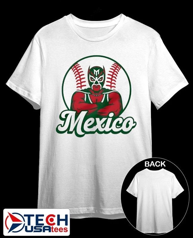 Mexico Luchador Baseball shirt