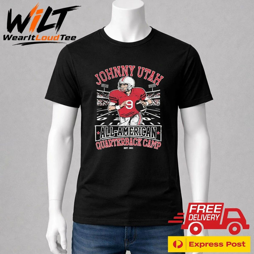 Johnny Utah All American Quarterback Camp Shirt