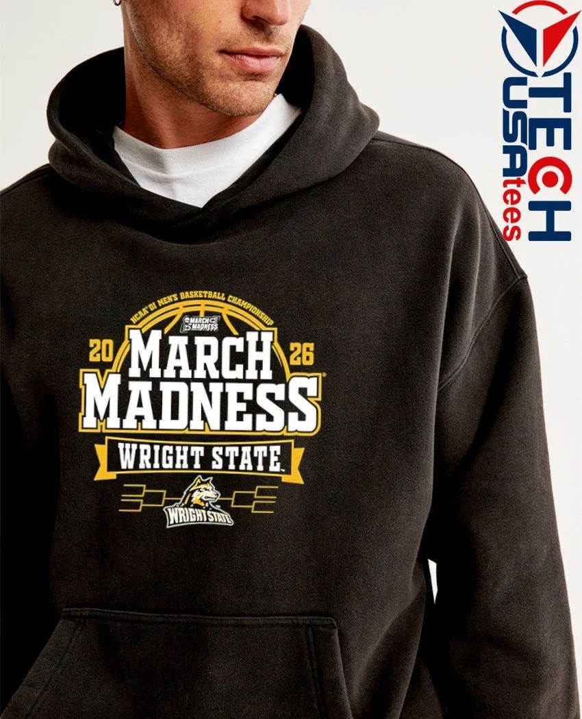 Wright State Raiders 2026 NCAA Men’s Basketball March Madness Bound shirt