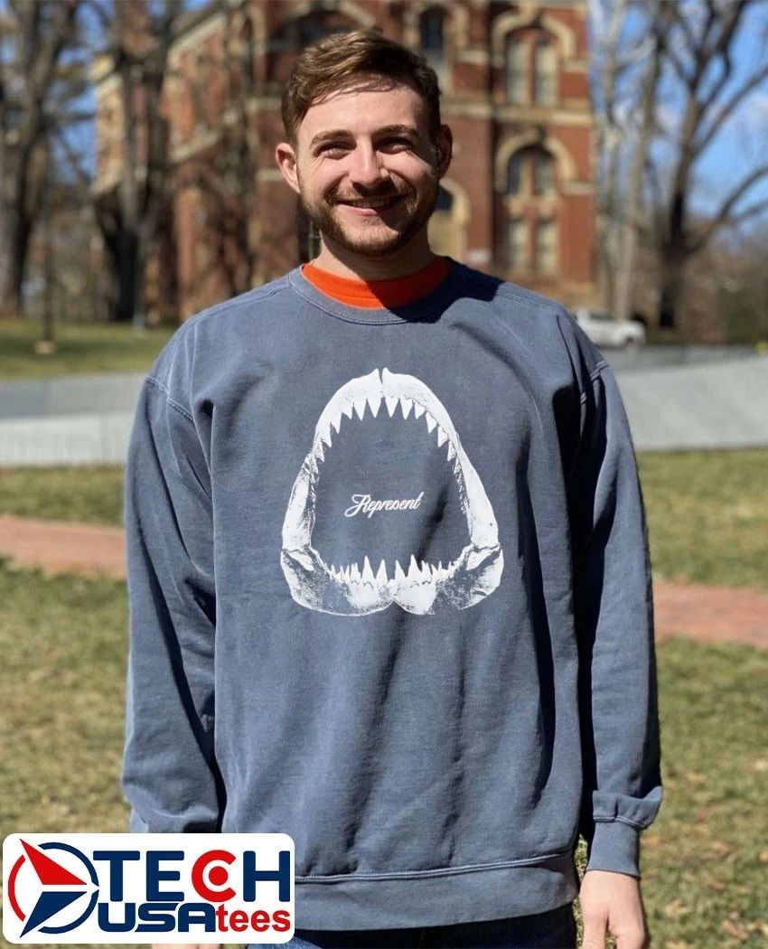 Represent Shark Jaws shirt