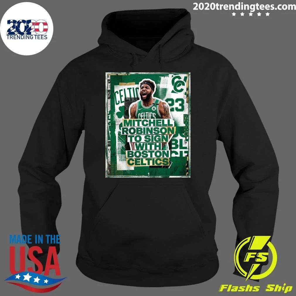 Mitchell Robinson To Sign with Boston Celtics Shirt