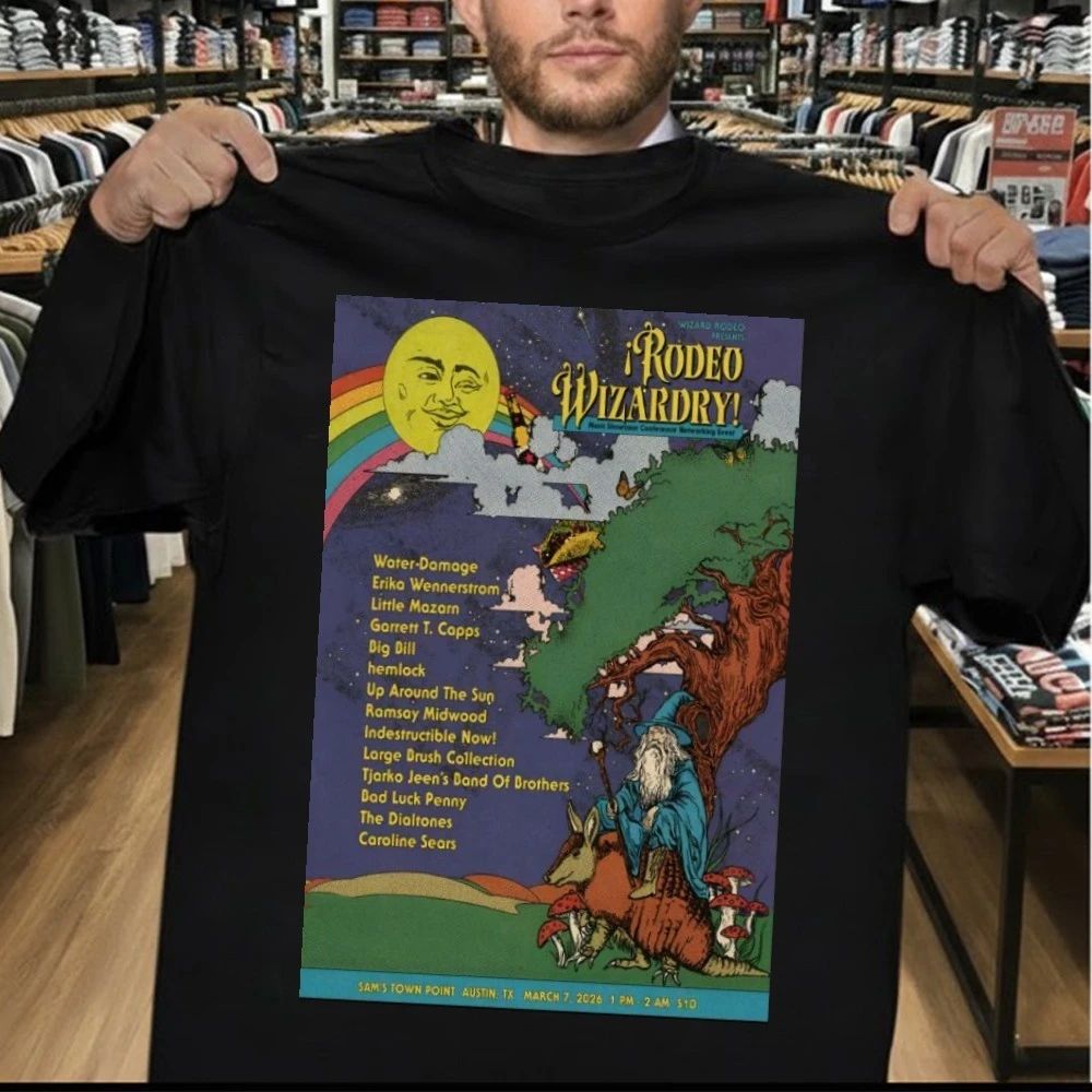 Rodeo Wizardry! Sam’s Town Point In Austin TX Mar 7 2026 Poster Shirt