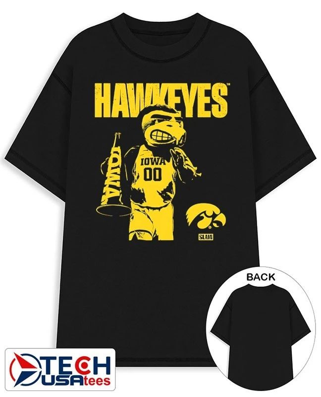 Iowa Hawkeyes mascot mode vintage shirt