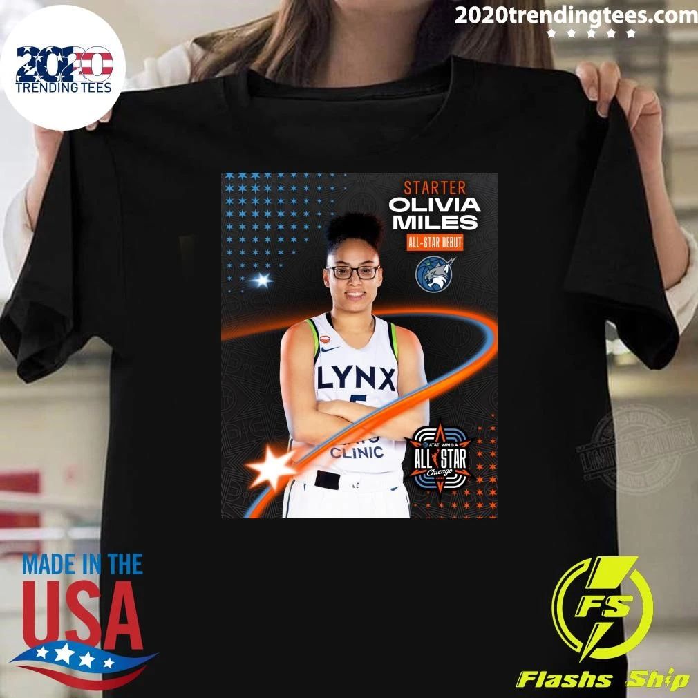 Starter Olivia Miles Your Official 2026 AT&T WNBA All-Star Starters Shirt