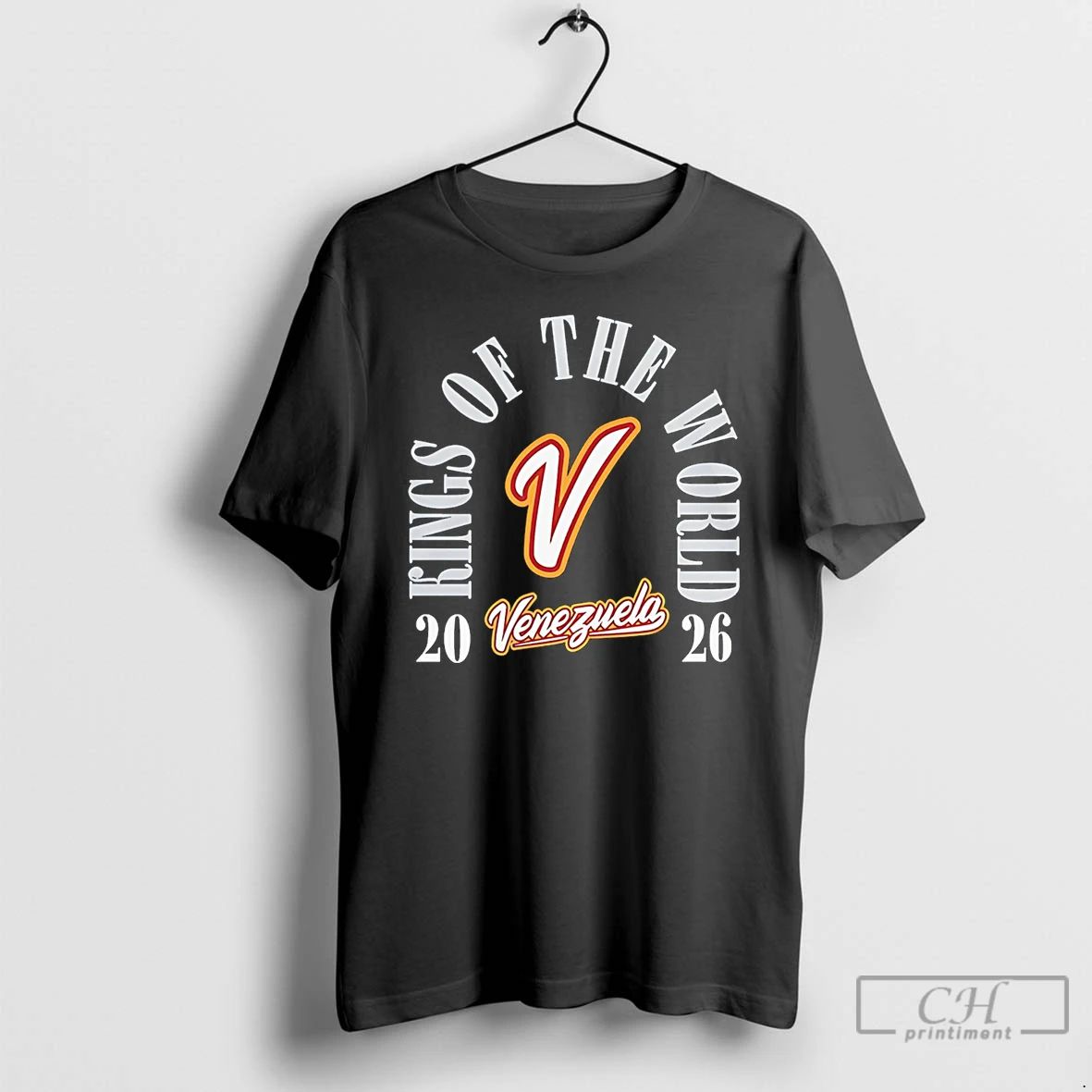 Classic Venezuela Team 2026 World Baseball Classic Champions Kings Of The World T Shirts Sweater