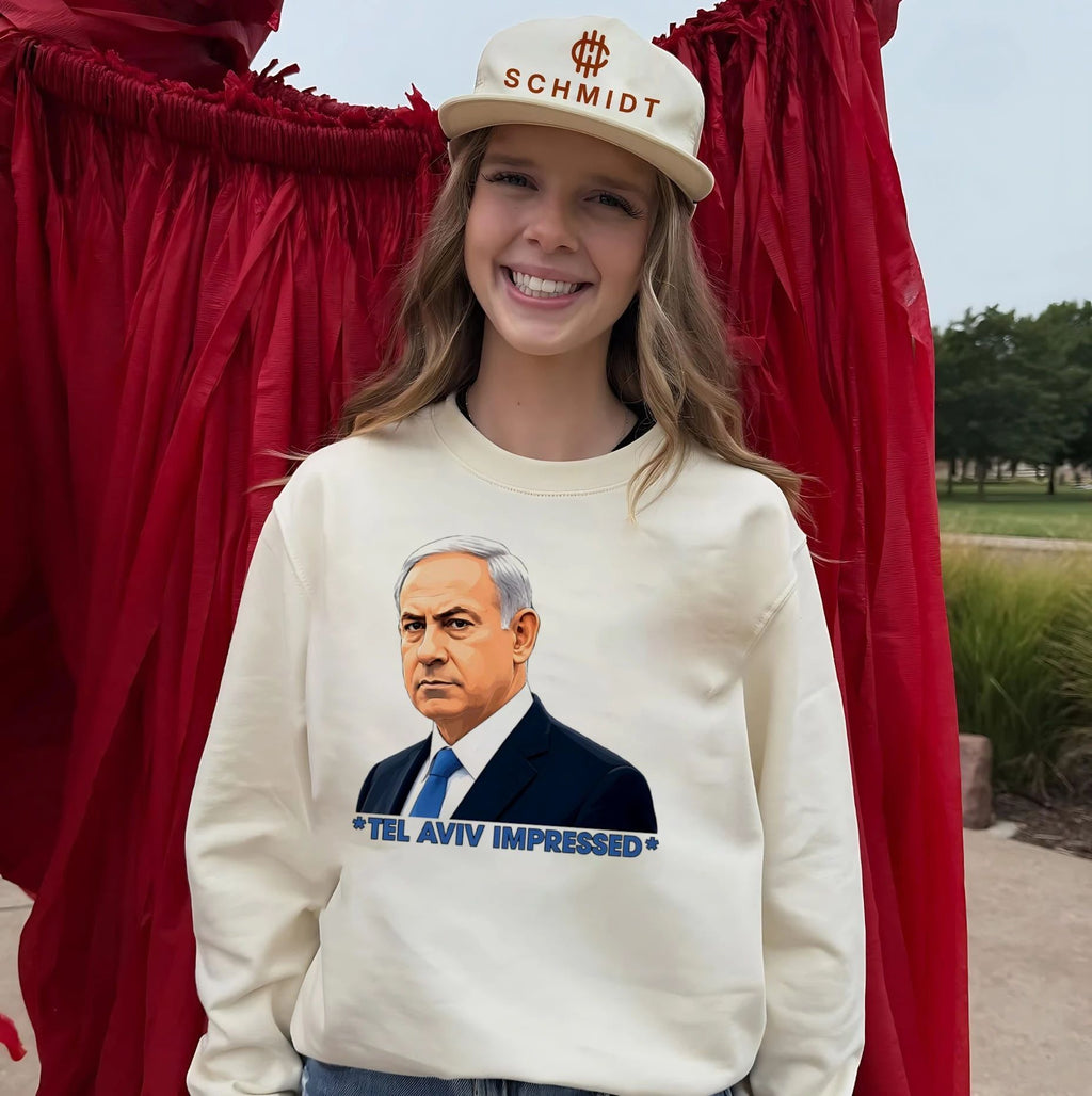 Benjamin Netanyahu Tel Aviv Impressed Meme shirt