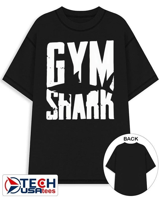 Gym shark shirt