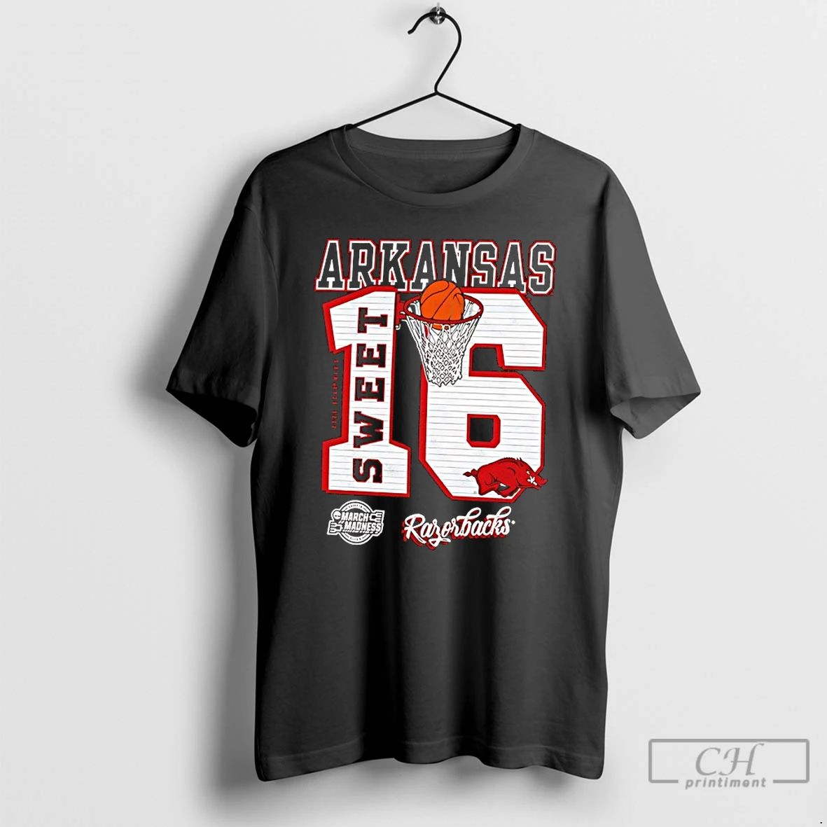 Classic Arkansas Razorbacks 2026 Ncaa March Madness Sweet 16 Bound
