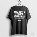 Classic Nebraska Cornhuskers You Never Forget Your First Ncaa Tournament Win Ever T Shirts Sweater
