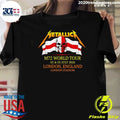 Metallica M72 World Tour 03 & 05 July 2026 London, England London Stadium Shirt