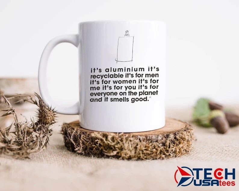 It’s aluminium it’s recyclable it’s for men shirt