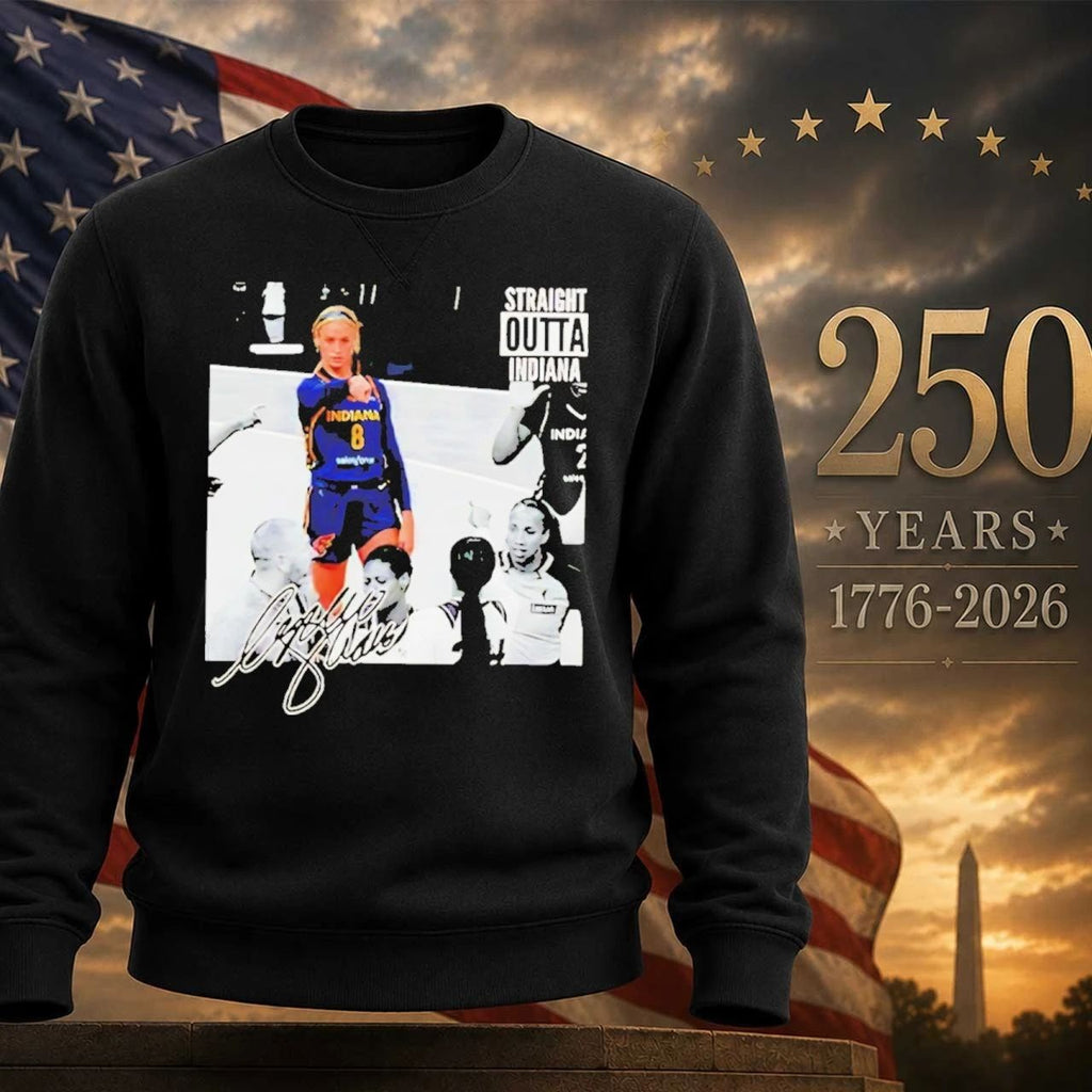Sophie Cunningham Straight Outta Indiana Basketball Shirt