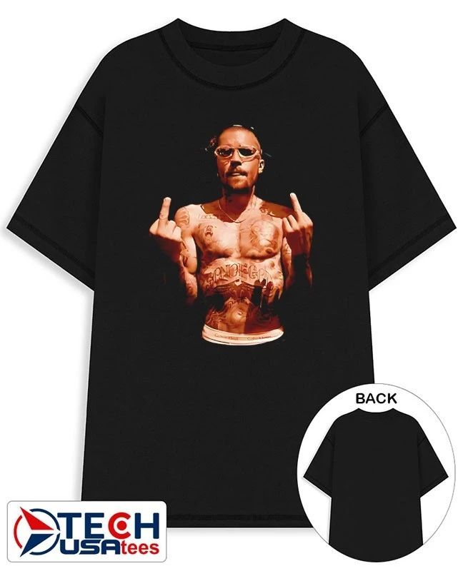 Justin Bieber middle finger shirt