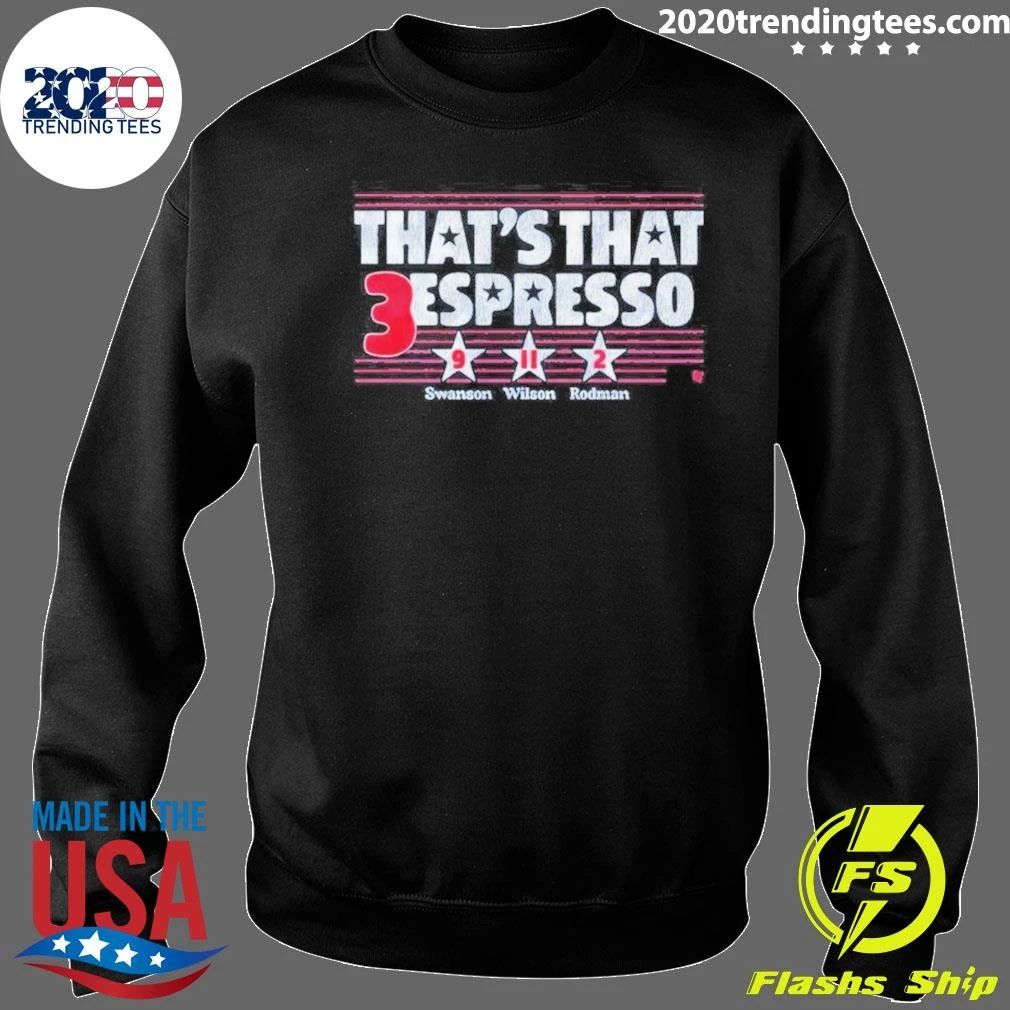 Mallory Swanson, Trinity Rodman, and Sophia Wilson That’s That 3 Espresso Shirt