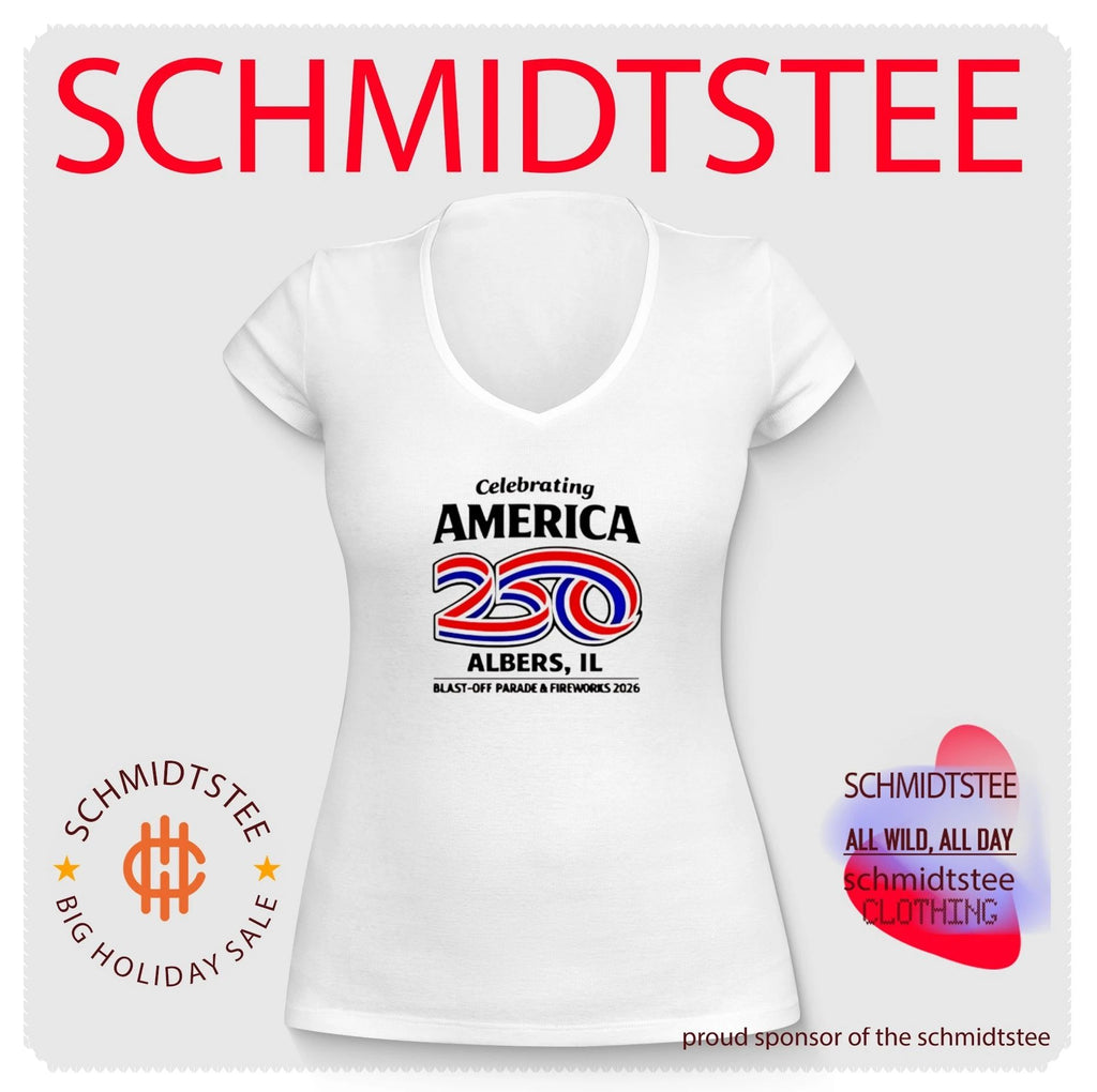 Celebrating America 250 Albers IL Blast-Off Parade and Fireworks 2026 shirt
