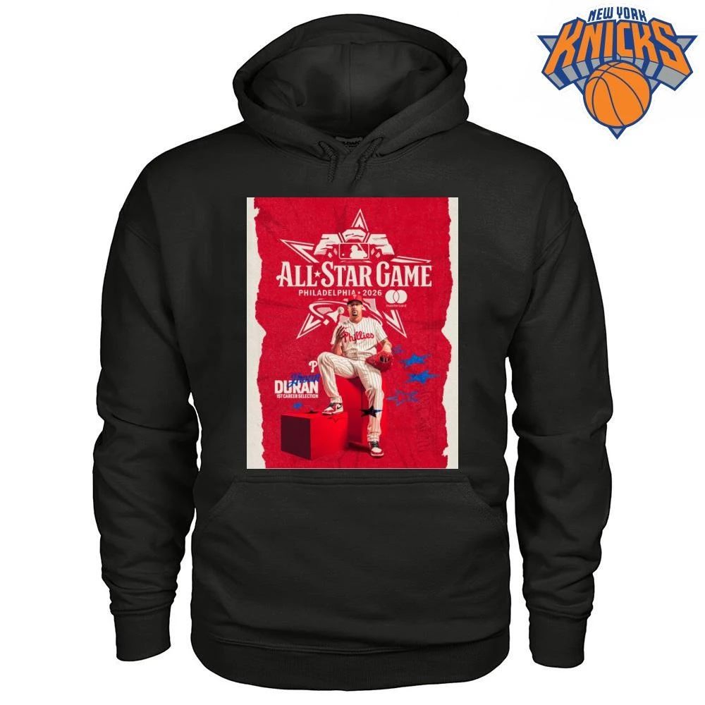 Jhoan Duran Philadelphia Phillies MLB All Star Game 2026 First Career Selection Shirt