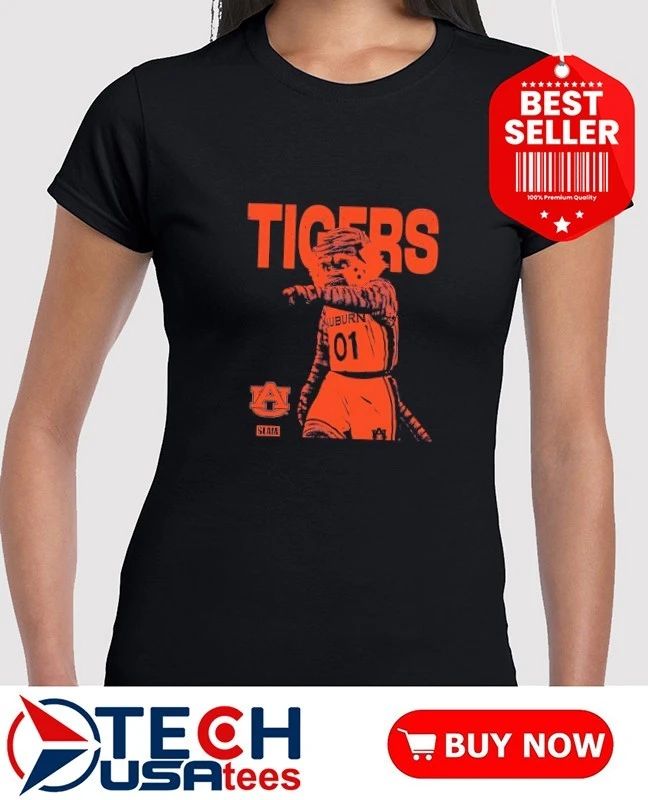 Auburn Tigers mascot mode vintage shirt