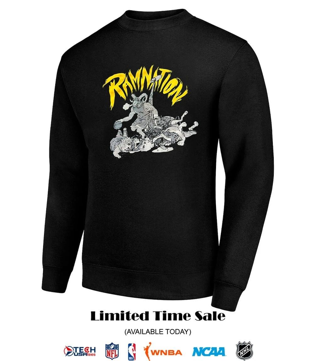 Ram Nation Basketball mascot shirt
