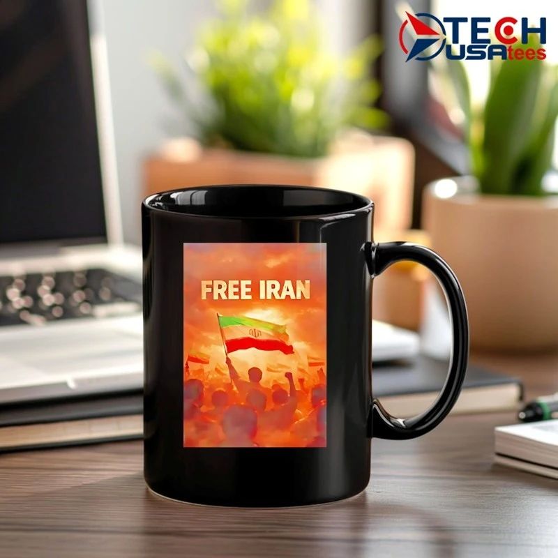 Free Iran graphic shirt